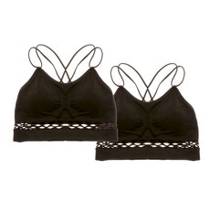 BUBBLEDOLL 網狀無鋼圈內衣 2入