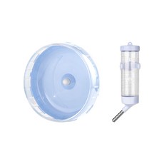 카르노 파스텔 걸이형 급수기 + 휠 세트 L, 블루, 1세트