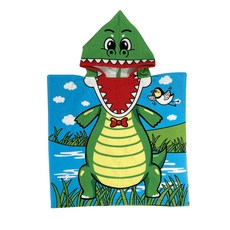 K2nine 快樂戲水兒童浴袍, 鱷魚寶寶, 1個