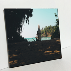 HTP 磁磚 準備衝浪的女子 C685