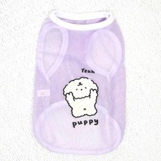 레드퍼피 반려동물 아임오케이 메쉬 쿨나시, 퍼플, 1개