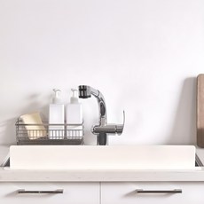 PureCell 優質寬矽膠水槽擋水板 75*9cm, 象牙白, 1個