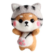 Aiemmini 羊毛氈針套組, 貓芝, 1套