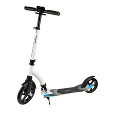 SUNSHINE 슬림한 디자인 성인용 접이식 스쿠터 DC-009, 화이트, 1개