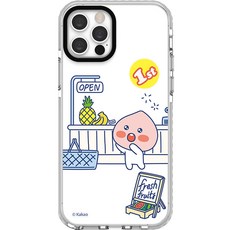 카카오프렌즈 프루티 투명 라인 휴대폰 케이스