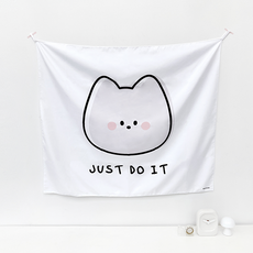 도나앤데코 도나와친구들 패브릭 포스터, JUST DO IT