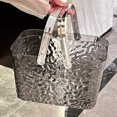 THE ZAKKA 簡約塑膠瀝水沐浴籃, 灰色