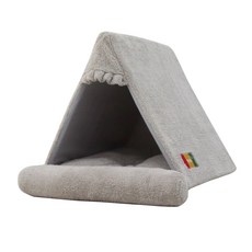 Redpuppy 帳篷造型寵物窩, 灰色
