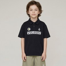 볼컴 아동용 로고 블럭 PK티셔츠 VJCCPSF25147