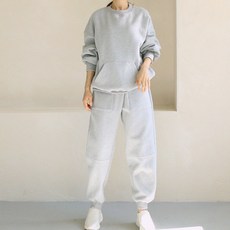 女款Diroco刷毛上衣+束口褲套裝