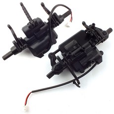 Replica 1/43 4WD 山地地形 露營 懸吊 攀岩車 前後齒輪箱套組, 單一顏色, 1套