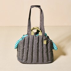 레드퍼피 강아지 코스크 이동가방, 그레이, 1개