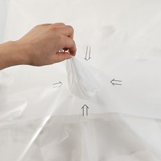 세븐집 뽑아쓰는 색화지 선물 꽃 포장 습자지 40p, 화이트, 1개 화이트, 1개