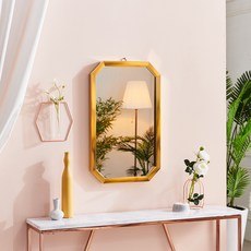 Ace Home Coco 八角 356 壁鏡, 金色