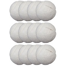 키에코베 테니스공 의자발 커버, 화이트, 12개