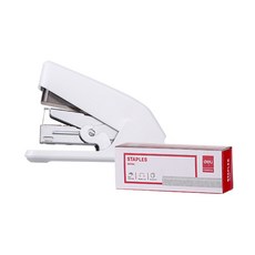 deLi 得力 簡易釘書機 33號釘書針相容 + 5000p釘書針組 E0466, 隨機出貨(釘書機), 單一顏色(釘書針), 1套