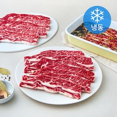 미국산 LA 꽃갈비 (냉동), 1개, 4kg
