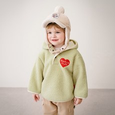 mollimelli 女童款迪士尼小姐與流氓連帽防風搖粒絨夾克