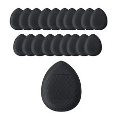 daily friends 迷你手指氣墊粉撲, 黑色, 20個