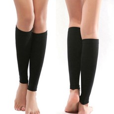 조이멀티 슬림밸런스 종아리 압박스타킹 밴드 블랙 2p, 2개, 종아리/무릎형