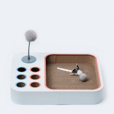 Zooah Pet 貓抓板遊戲板, 混色, 1個