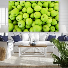 Baek&Art 風水室內裝飾帆布畫框 10 多多益善蘋果 橫式