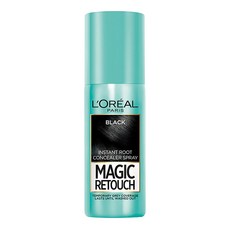 L'OREAL PARiS 巴黎萊雅 魔髮 瞬效補色噴霧 75ml, 自然黑, 1瓶