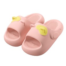 살림제작소 층간소음방지 통통 고양이 거실화, 핑크, 1세트