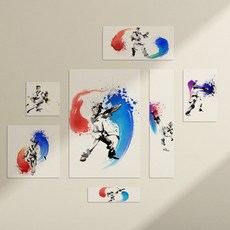 多功能相框 韓國的跆拳道 if365