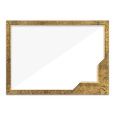 Nuni 框架樹脂細邊織物類型珠寶十字繡框架 20 x 30 厘米 SF24, 古董金