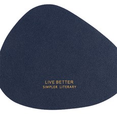 Market Pio廚房防水PU鵝卵石茶杯墊 10入, 8