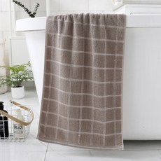 소니오 심플 소프트 샤워 바스타월 200g 폴리에스테르사, 07 브라운, 1개