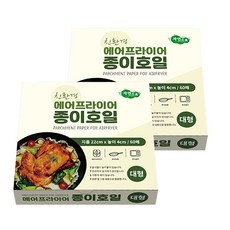 to the nature 氣炸鍋專用烘焙紙 大型 60入, 2個