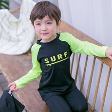 GOING KIDS 童款英文字樣防曬泳衣