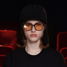 unalloyed WOOL KNIT TROOPER HAT, 黑色