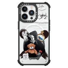 모란카노 임팩트 콜라주 디자인 투명 펌버 휴대폰 케이스