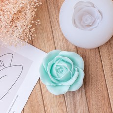 AngleThing 1格玫瑰花造型矽膠模具, 單色