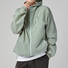 하이후 남성용 오버핏 스트링 윈드 브레이커 HJ2009