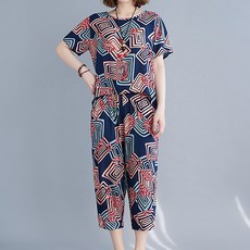 레몬소울 레이먼 마실갈래 반팔 밴딩바지 세트