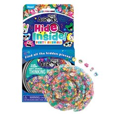 CrazyAaorons 兒童黏土 派對動物 大型, 混合色, 90g