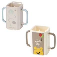 Skater 韓國可折疊飲料盒架 Slim Happy Days + 基本款維尼 Puchi Friends 組合, 混合色, 1套