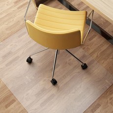 防刮防滑地板保護椅墊 B款, 透明, 1個