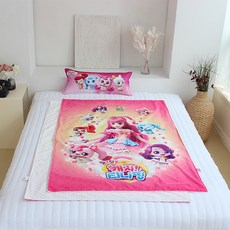 神秘奇妙萌可 超細纖維毛毯, 混合色