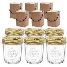 Bormioli Rocco 四季經典果醬罐320ml+禮盒, 6組