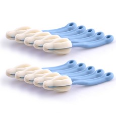 I-JOA FAIRY 奶嘴刷, 藍色, 10入