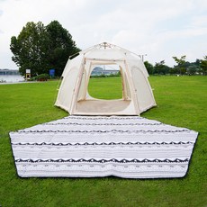 KOA Camp Niche 六角野餐墊, 混合色