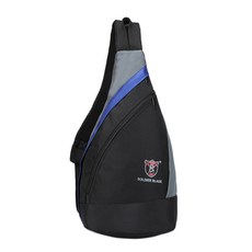 I LOVE FIT 多色防水單肩後背包, 寶藍色