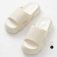 CARET EVA 雙層緩震足弓支撐恢復拖鞋, 淺褐色, 250