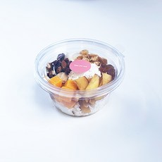 Tinapicnic 免洗沙拉杯盒 + 粉彩粉紅貼紙套組, 20套