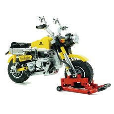 Bricool V-Scooter 摩托車 樂高相容積木 KC009, 混合色, 1個